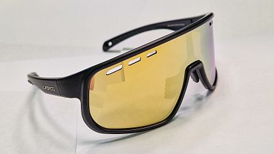 Превью  Очки лыжные CASCO SX-25 Carbonic Black/Gold Mirror (09.1510.02)